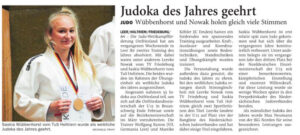 Mehr über den Artikel erfahren Auszeichnung für Holtriemer Judoka