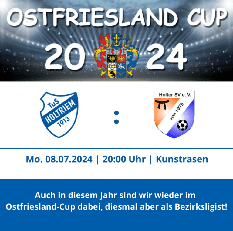 Mehr über den Artikel erfahren Ostfriesland Cup 2024