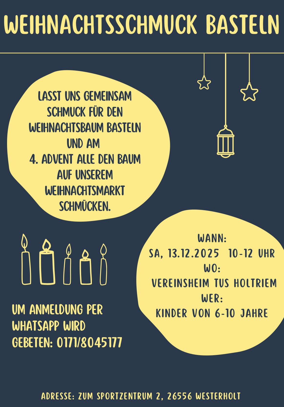 Du betrachtest gerade Christbaumschmuck basteln