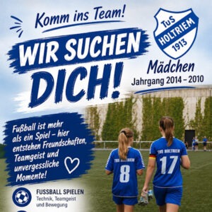 Mehr über den Artikel erfahren B-Mädchen brauchen Verstärkung